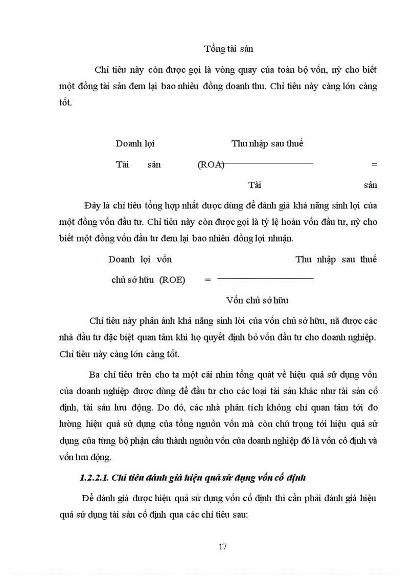 image for page Nâng cao hiệu quả sử dụng vốn tại Công Ty TNHH Đông A