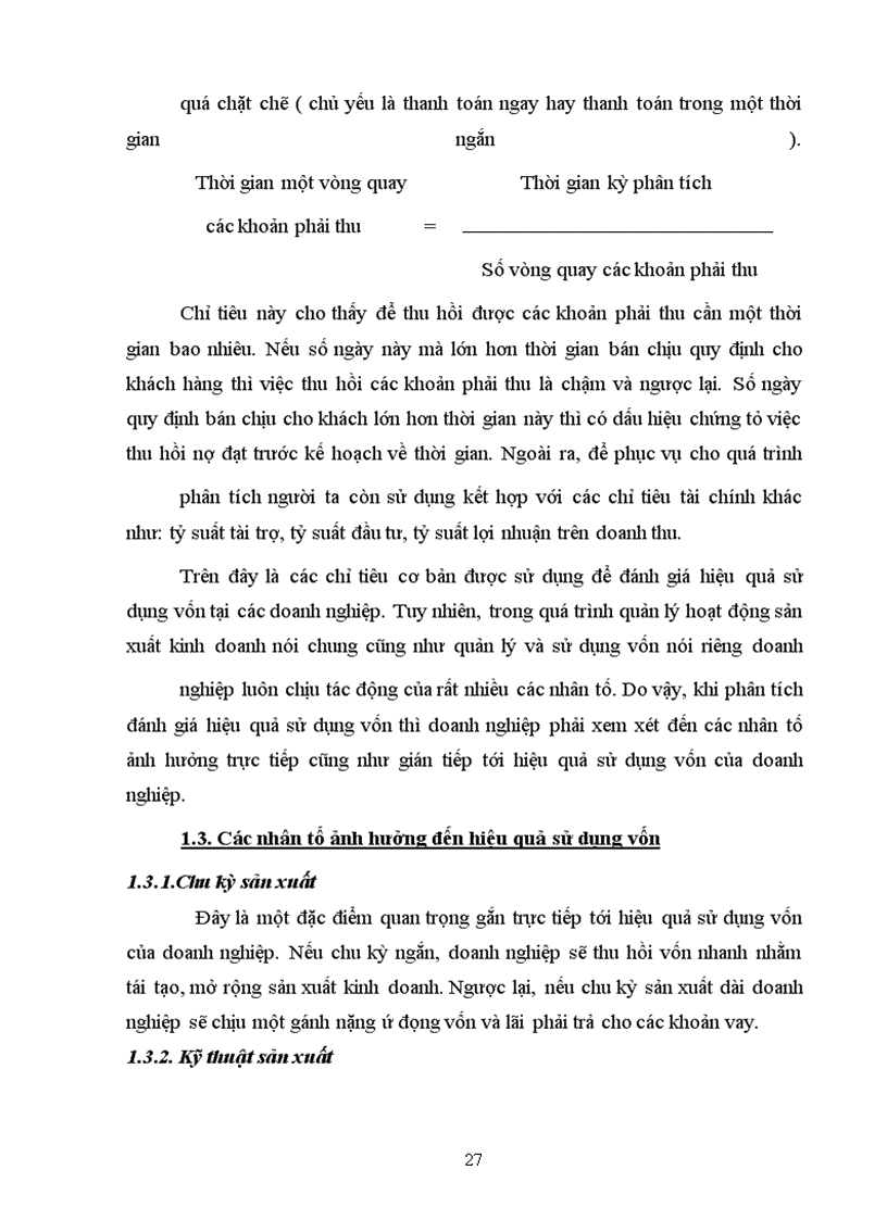 image for page Nâng cao hiệu quả sử dụng vốn tại Công Ty TNHH Đông A