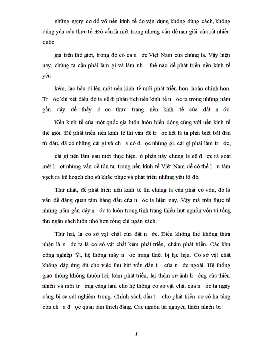 image for page Thực trạng nền kinh tế ở Việt Nam và tác động cơ bản của quy luật giá trị đối với nền kinh tế thị trường.
