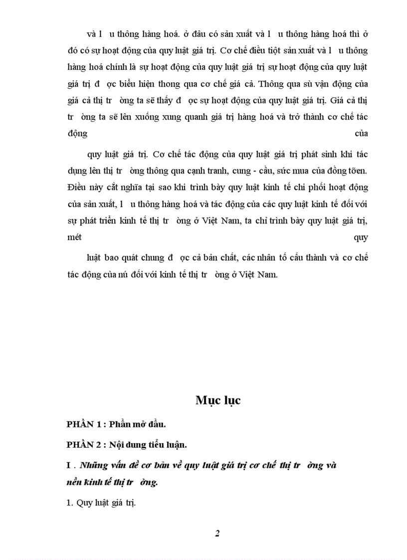 image for page Thực trạng nền kinh tế ở Việt Nam và tác động cơ bản của quy luật giá trị đối với nền kinh tế thị trường.