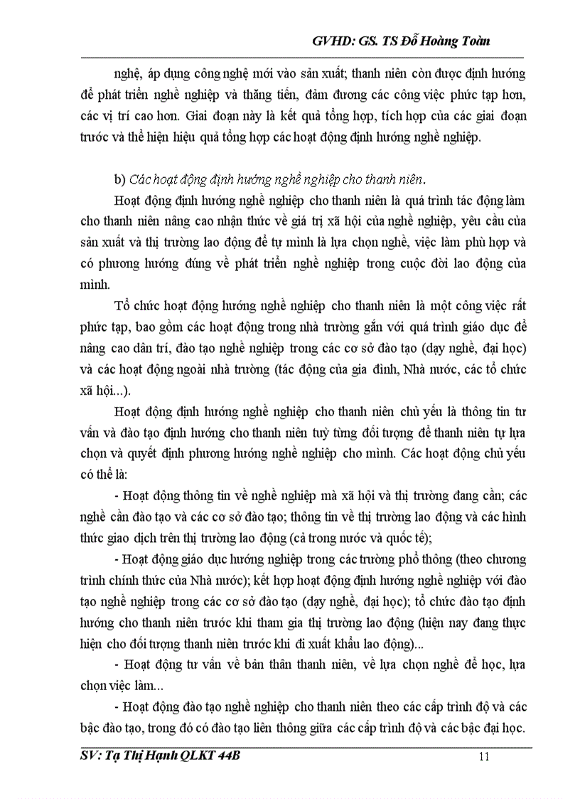 image for page Thực trạng và các giải pháp giải quyết việc làm cho thanh niên nước ta giai đoạn 2006 - 2010
