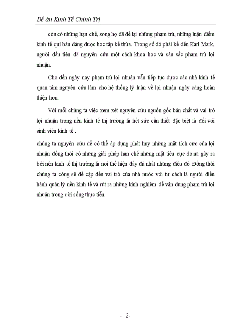 image for page Vai trò của nhà nước với tư cách là người điều hành quản lý nền kinh tế và rút ra những kinh nghiệm để vận dụng phạm trù lợi nhuận trong đời sống thực tiễn