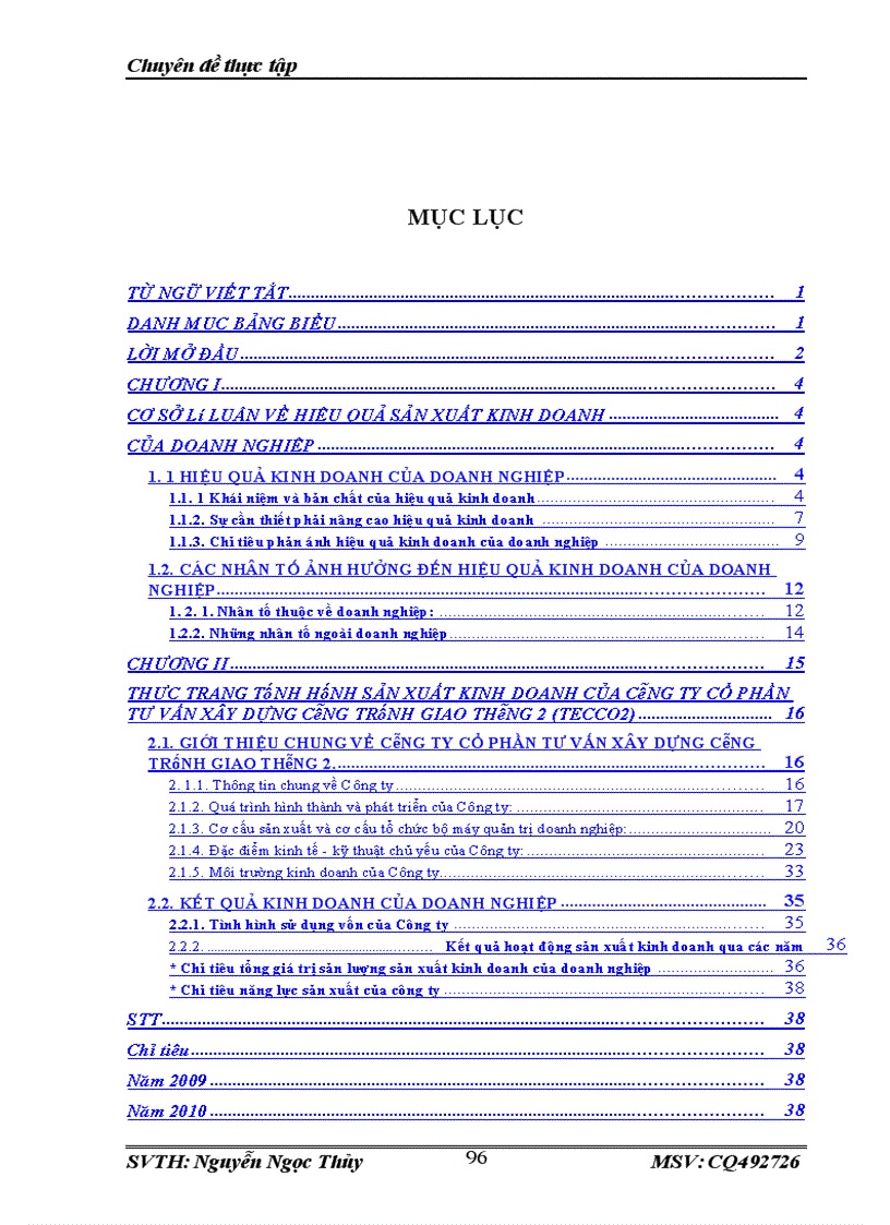 image for page Nâng cao hiệu quả sản xuất kinh doanh tại công ty Cổ phẩn tư vấn xây dựng công trình giao thông 2