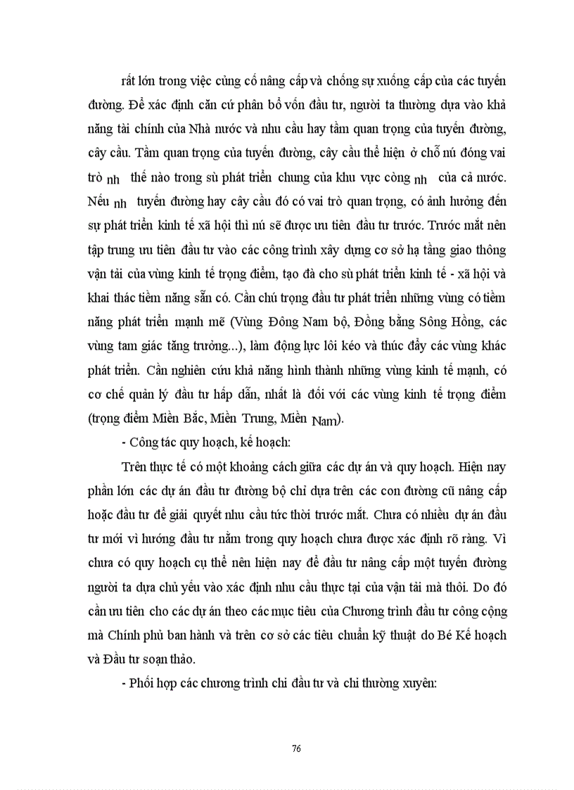 image for page Định hướng huy động và sử dụng vốn đầu tư NSNN cho giao thông đường bộ ở Việt Nam giai đoạn 2001 - 2010