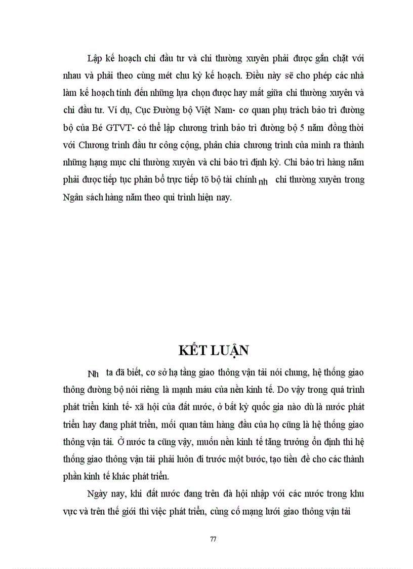 image for page Định hướng huy động và sử dụng vốn đầu tư NSNN cho giao thông đường bộ ở Việt Nam giai đoạn 2001 - 2010