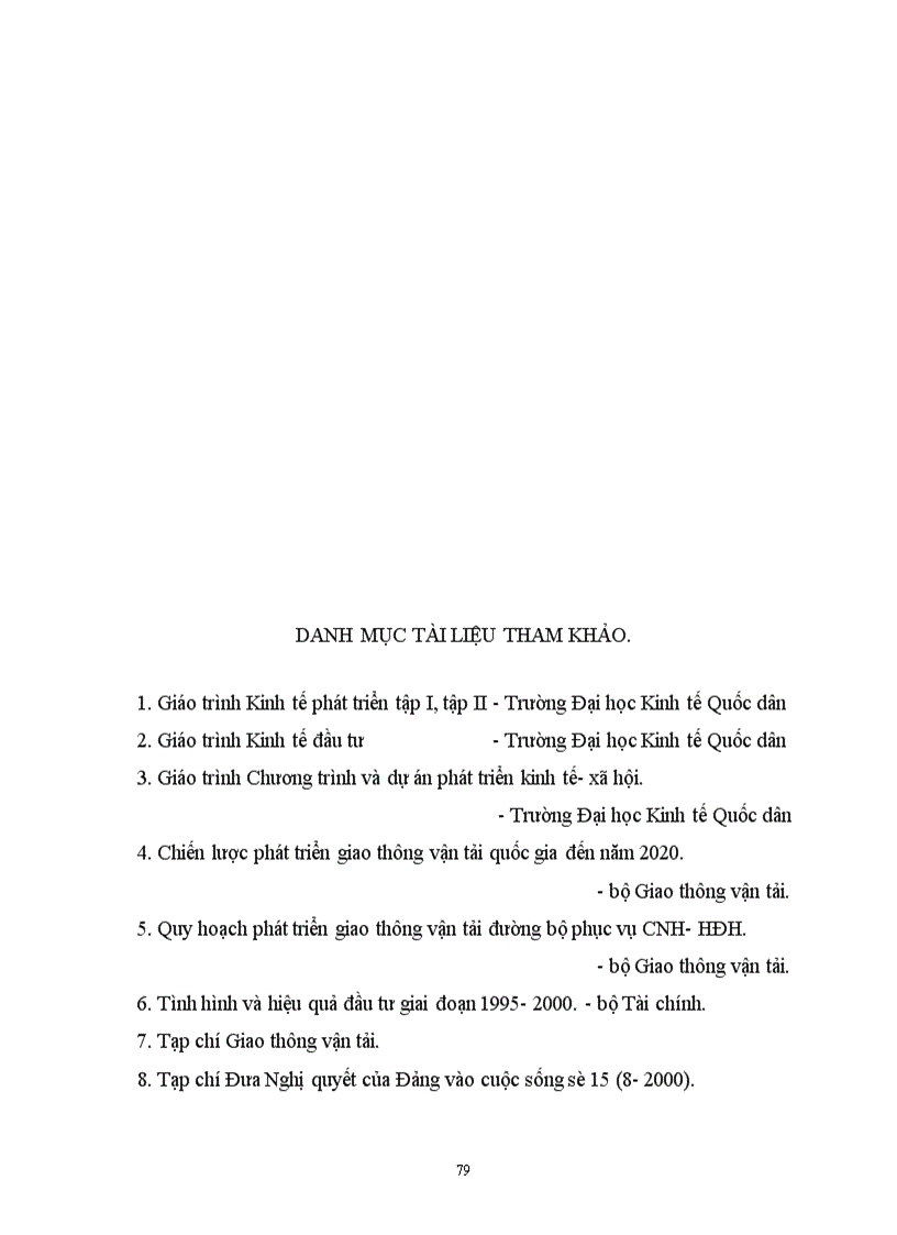 image for page Định hướng huy động và sử dụng vốn đầu tư NSNN cho giao thông đường bộ ở Việt Nam giai đoạn 2001 - 2010