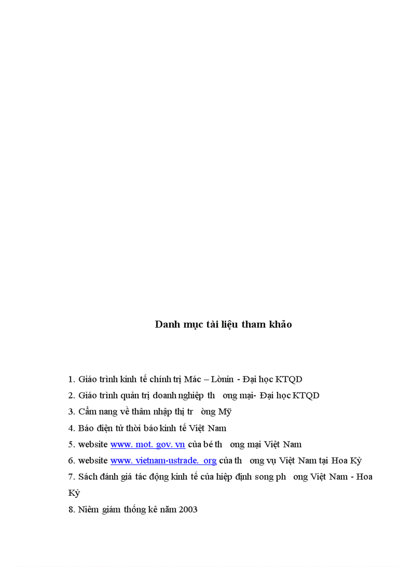 image for page Xuất khẩu hàng hoá của Việt Nam vào thị trơơờng Hoa Kỳ - Những vấn đề đặt ra và giải pháp phát triển