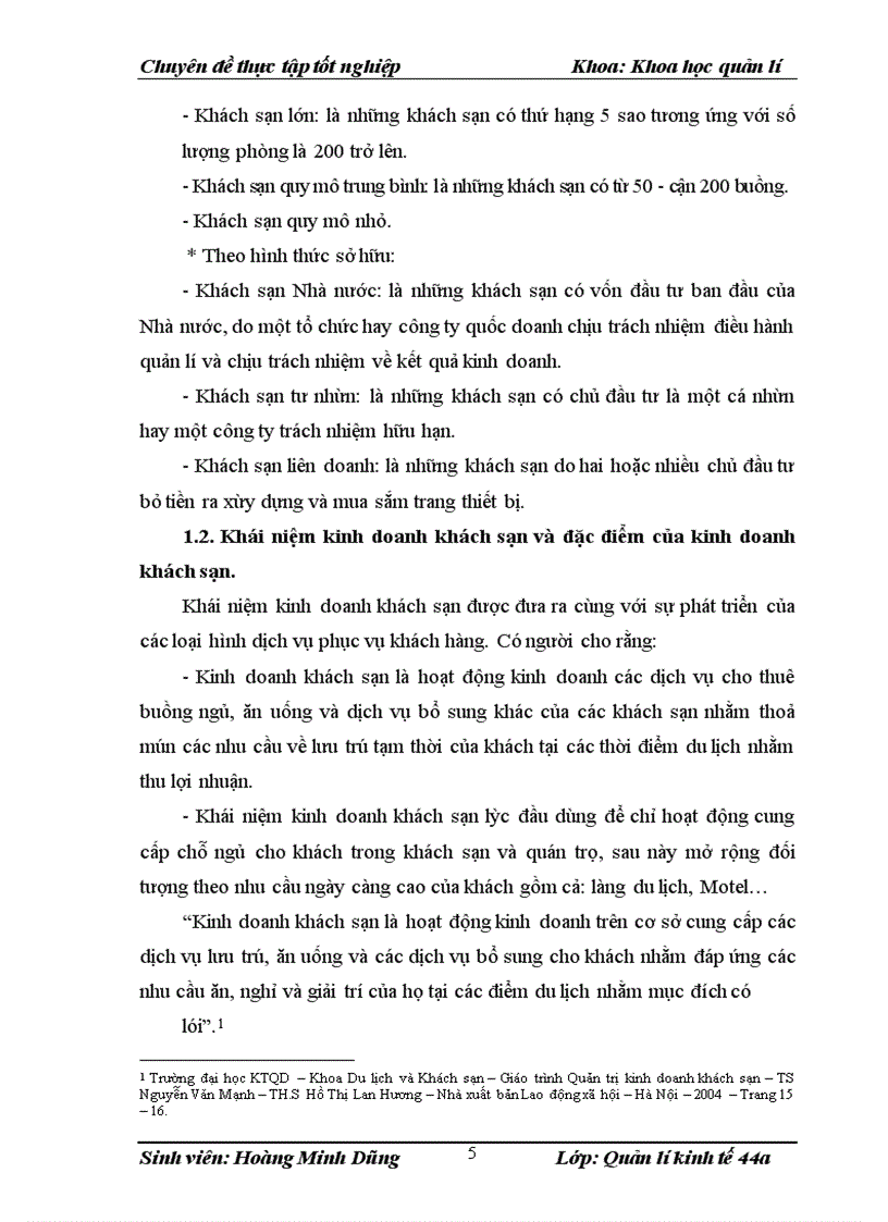 image for page Nâng cao chất lượng dịch vụ tại Khách sạn Trường