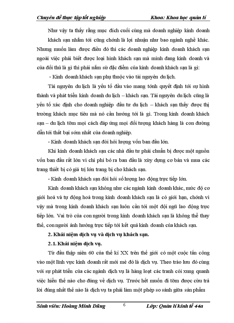 image for page Nâng cao chất lượng dịch vụ tại Khách sạn Trường