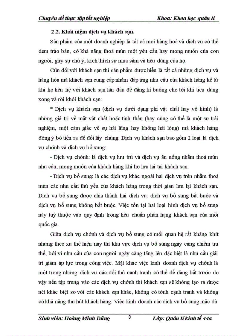 image for page Nâng cao chất lượng dịch vụ tại Khách sạn Trường