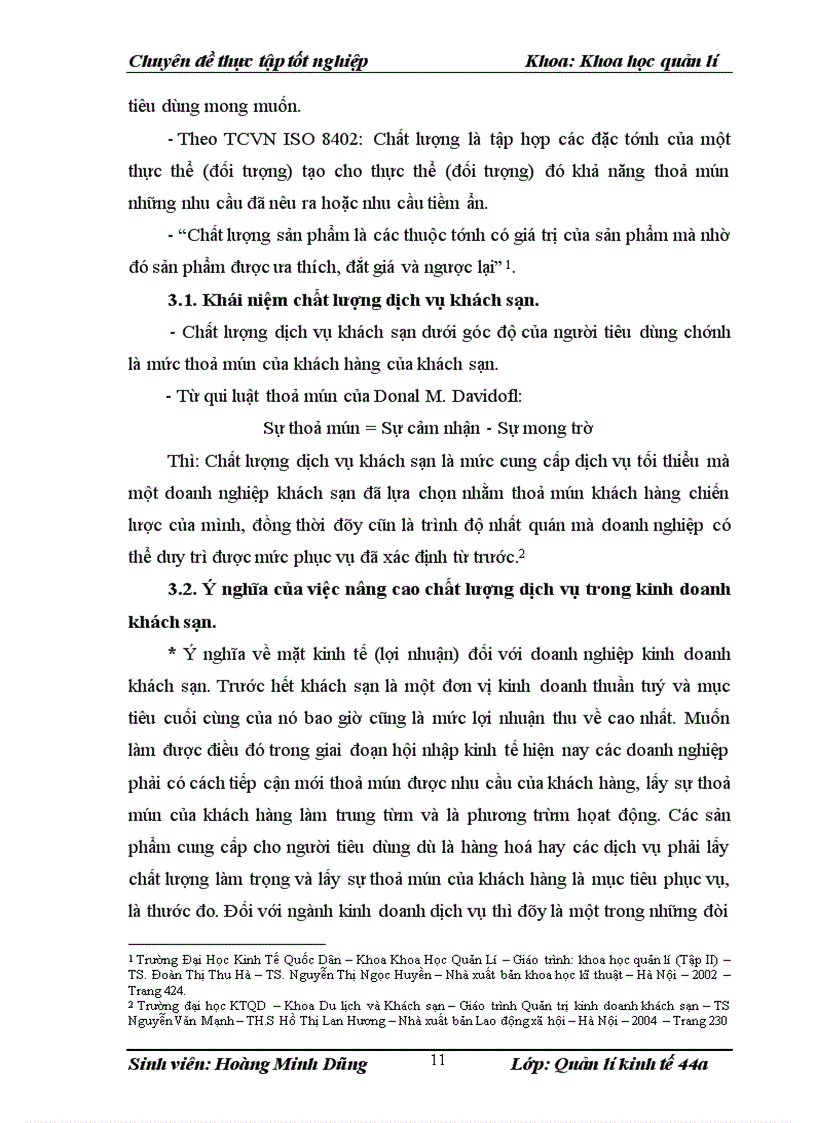 image for page Nâng cao chất lượng dịch vụ tại Khách sạn Trường