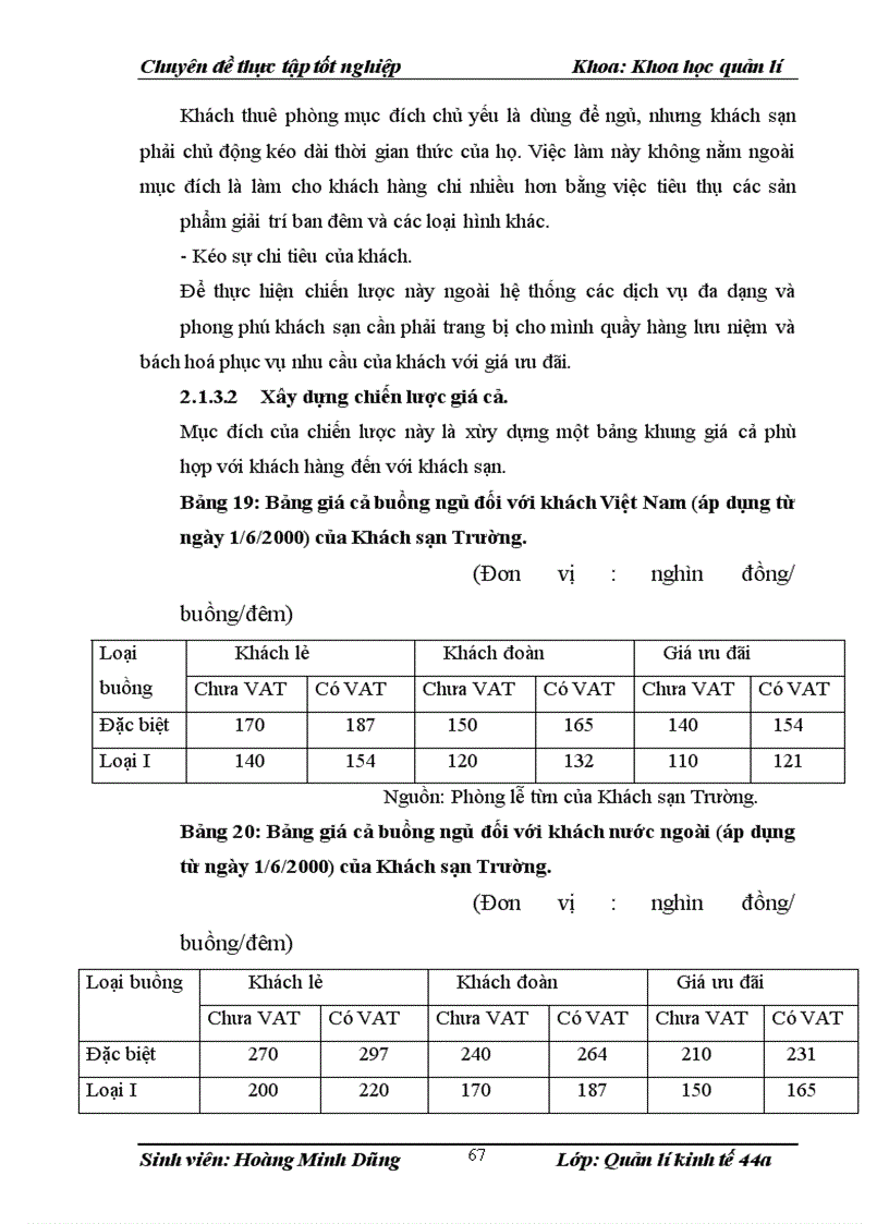 image for page Nâng cao chất lượng dịch vụ tại Khách sạn Trường