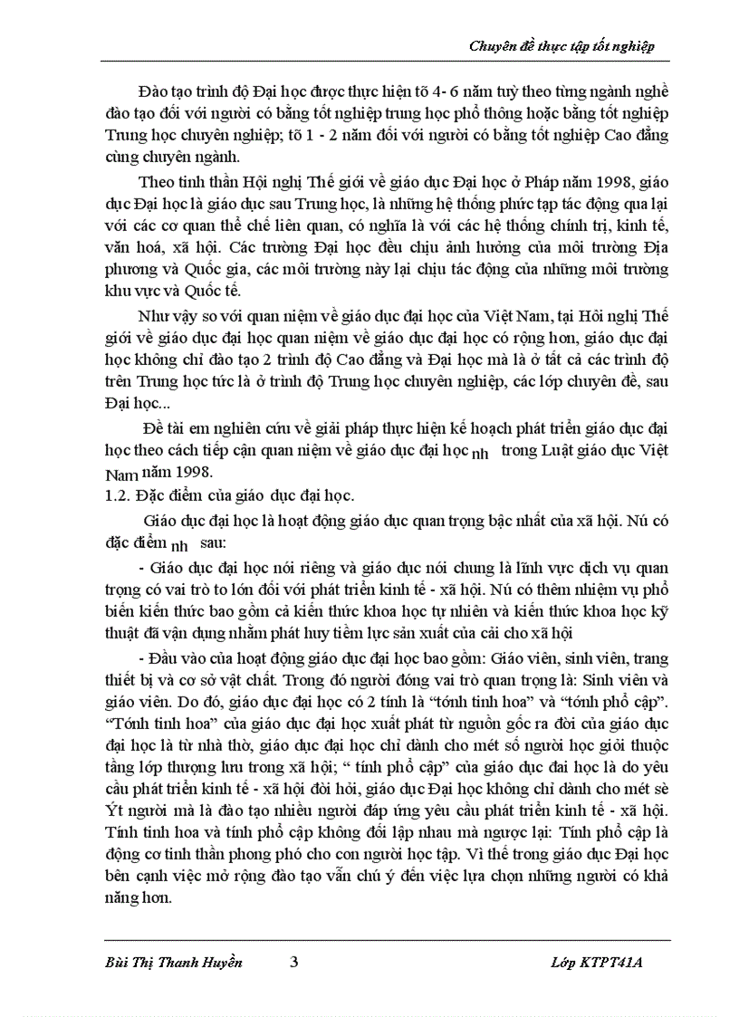 image for page Các giải pháp chủ yếu thực hiện kế hoạch phát triển giáo dục đại học 2001 - 2005 ở Việt Nam