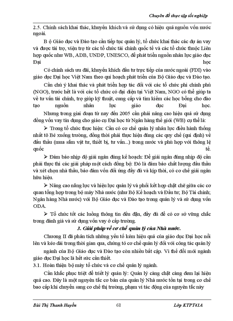 image for page Các giải pháp chủ yếu thực hiện kế hoạch phát triển giáo dục đại học 2001 - 2005 ở Việt Nam