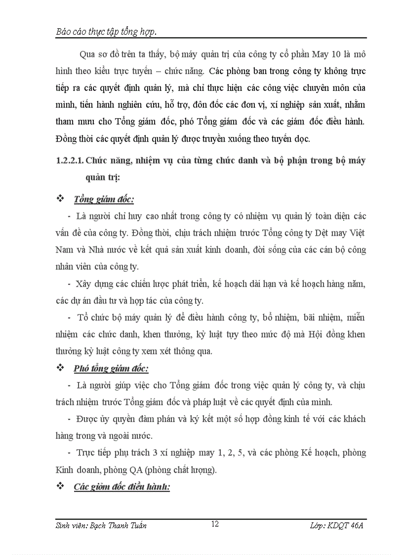 image for page Các hoạt động sản xuất kinh doanh chủ yếu của công ty cổ phần May 10