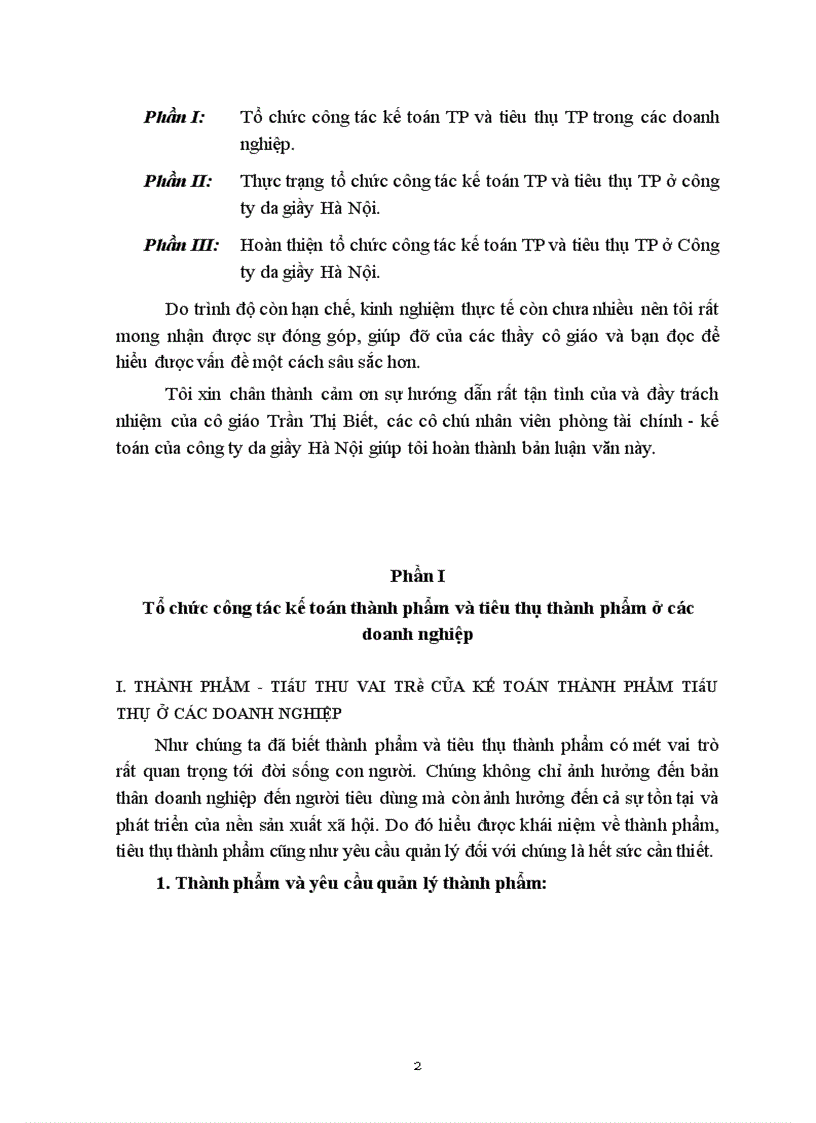image for page Hoàn thiện tổ chức công tác kế toán thành phẩm và tiêu thụ thành phẩm ở công ty da giầy Hà Nội