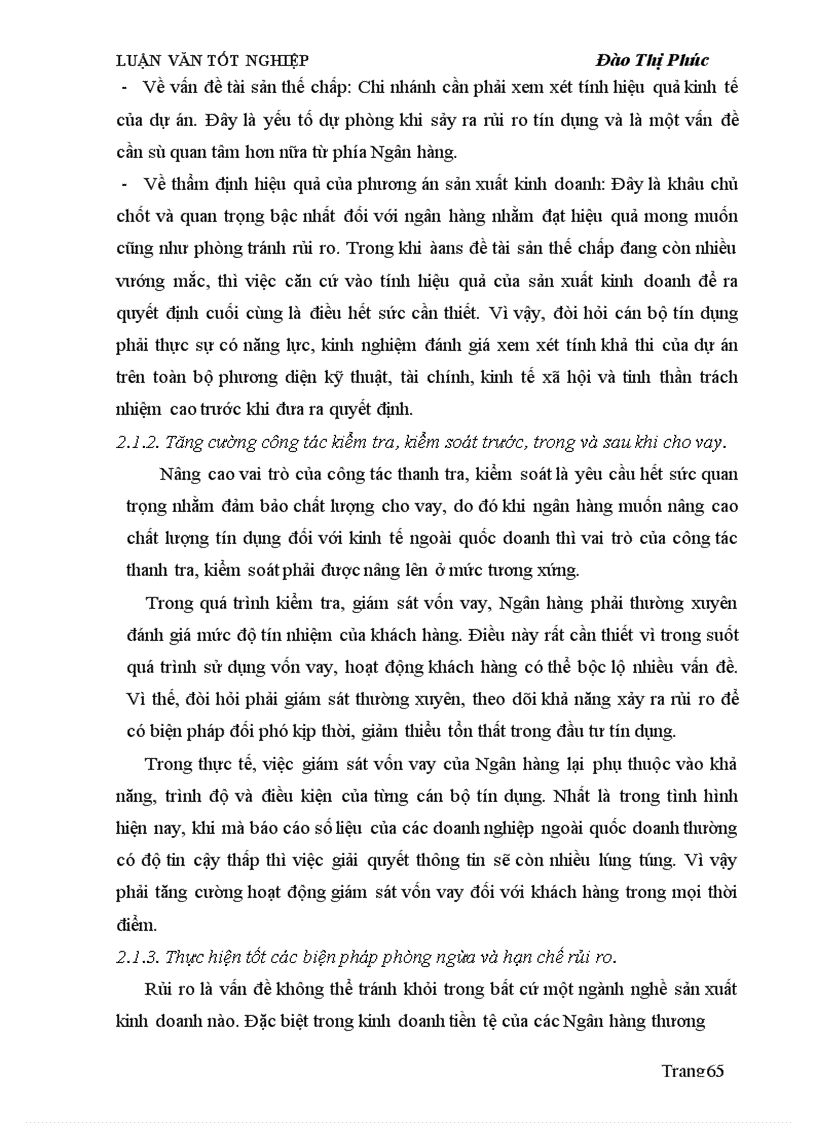 image for page Giải pháp nâng cao chất lượng tín dụng đối với thành phần kinh tế ngoài quốc doanh