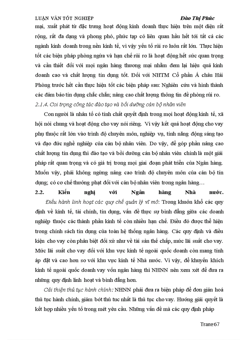 image for page Giải pháp nâng cao chất lượng tín dụng đối với thành phần kinh tế ngoài quốc doanh