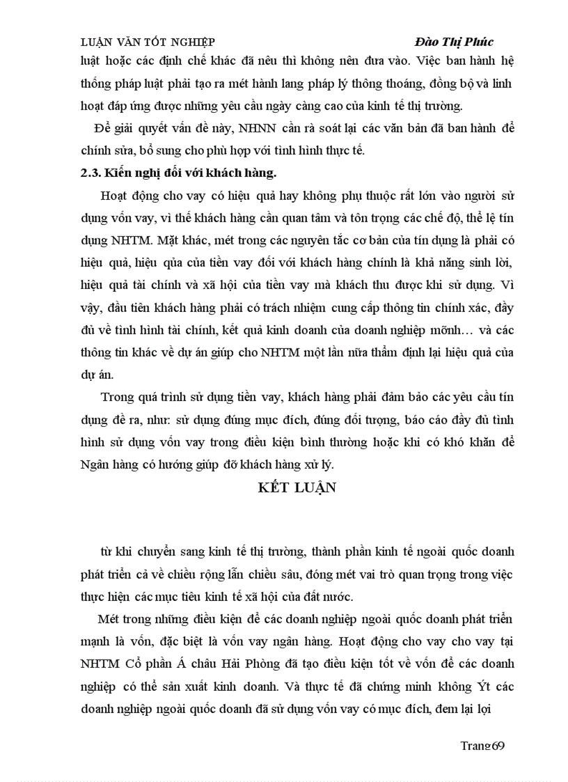 image for page Giải pháp nâng cao chất lượng tín dụng đối với thành phần kinh tế ngoài quốc doanh