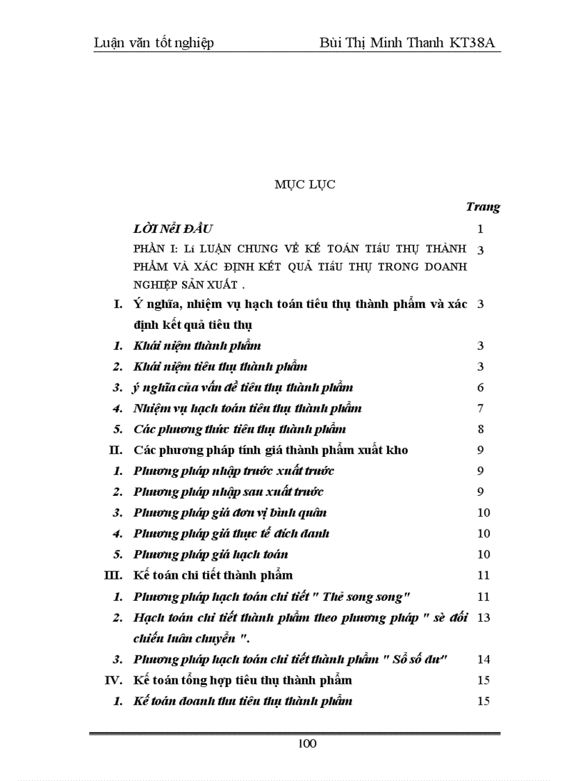 image for page Tổ chức hạch toán tiêu thụ thành phẩm và xác định kết quả tiêu thụ thành phẩm