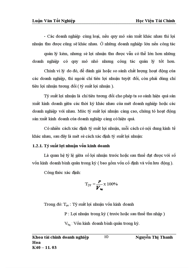 image for page Lợi nhuận và các phương hướng biện pháp tăng lợi nhuận ở Công ty in Báo Hà Nội Mới