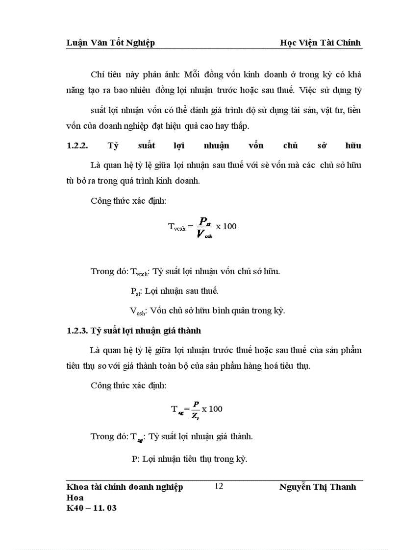 image for page Lợi nhuận và các phương hướng biện pháp tăng lợi nhuận ở Công ty in Báo Hà Nội Mới