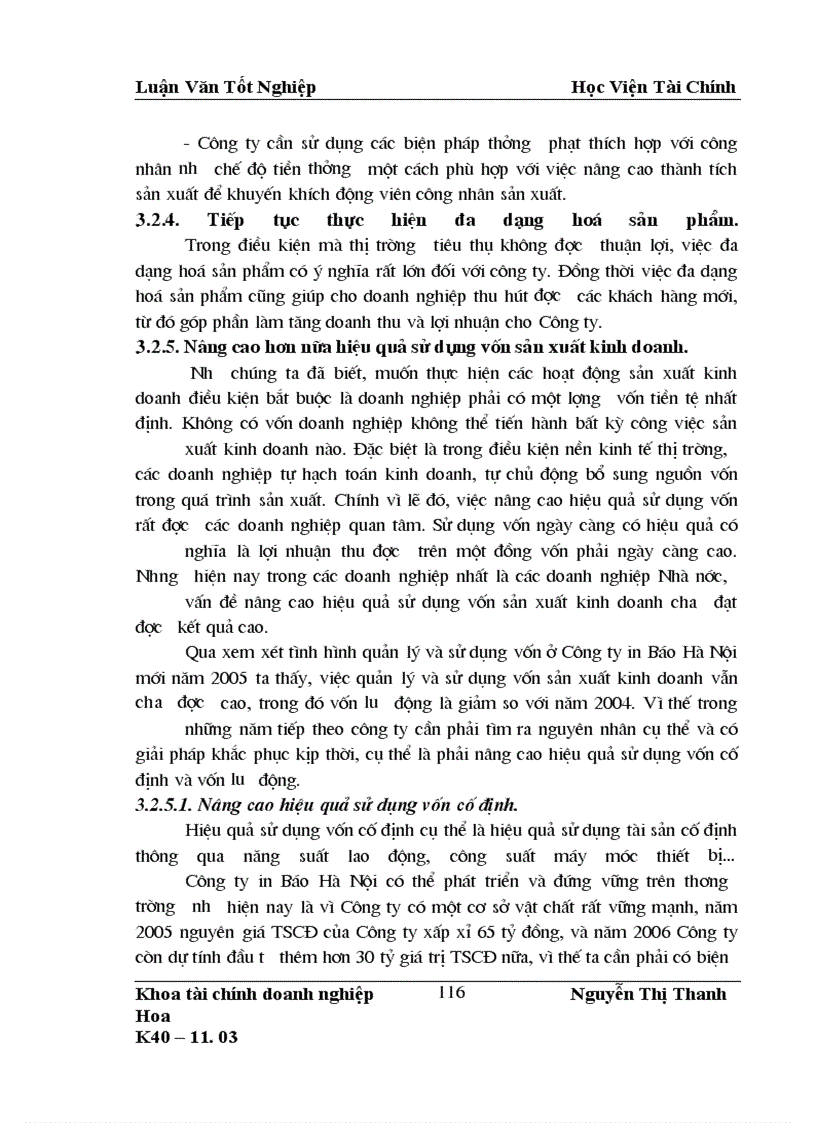 image for page Lợi nhuận và các phương hướng biện pháp tăng lợi nhuận ở Công ty in Báo Hà Nội Mới