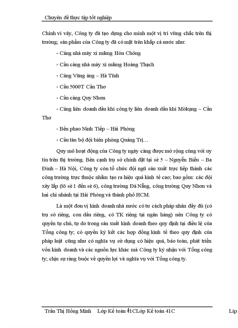 image for page Hoàn thiện công tác hạch toán kế toán chi phí sản xuất và tính giá thành sản phẩm xây lắp tại công ty Thi công Cơ giới – Tổng công ty xây dựng đường thuỷ