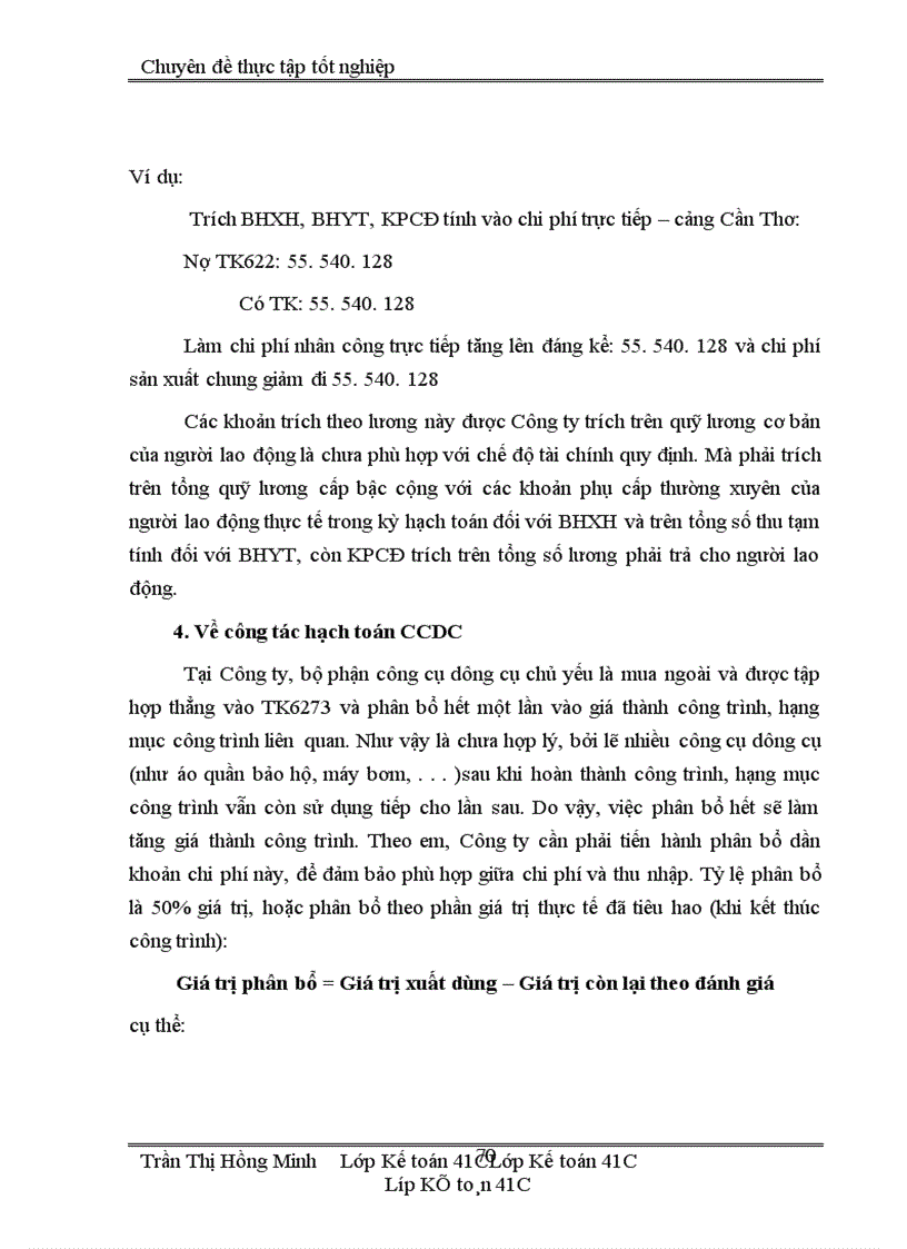 image for page Hoàn thiện công tác hạch toán kế toán chi phí sản xuất và tính giá thành sản phẩm xây lắp tại công ty Thi công Cơ giới – Tổng công ty xây dựng đường thuỷ