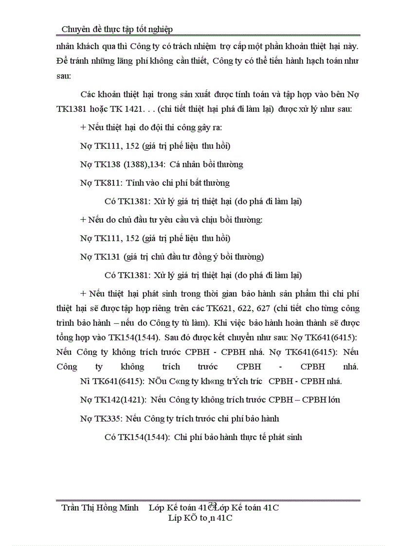 image for page Hoàn thiện công tác hạch toán kế toán chi phí sản xuất và tính giá thành sản phẩm xây lắp tại công ty Thi công Cơ giới – Tổng công ty xây dựng đường thuỷ
