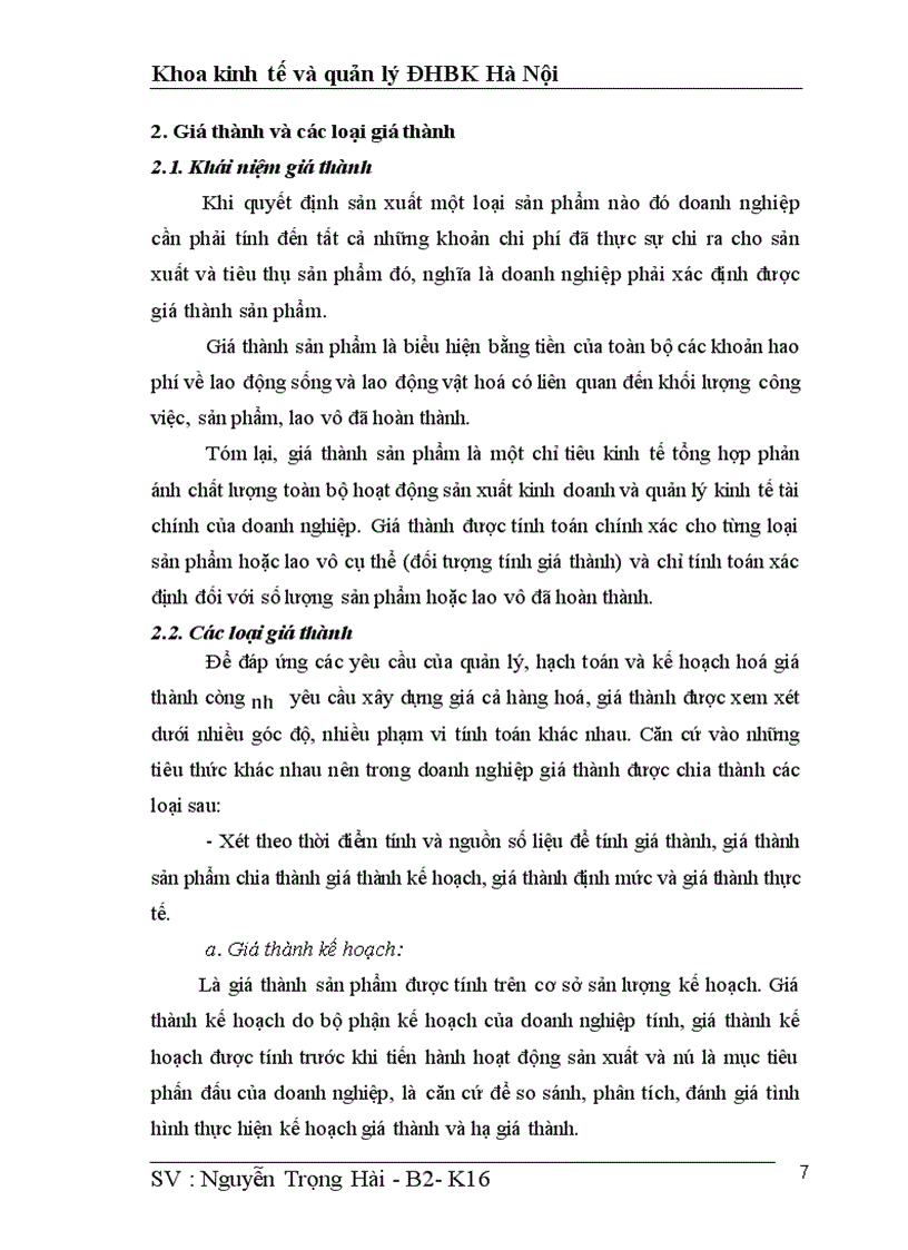 image for page Phân tích tình hình thực hiện kế hoạch giá thành và đề xuất biện pháp hạ giá thành sản phẩm ở công ty cổ phần pin Hà nội