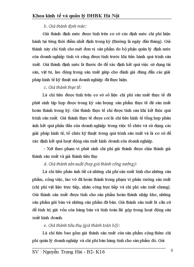 image for page Phân tích tình hình thực hiện kế hoạch giá thành và đề xuất biện pháp hạ giá thành sản phẩm ở công ty cổ phần pin Hà nội