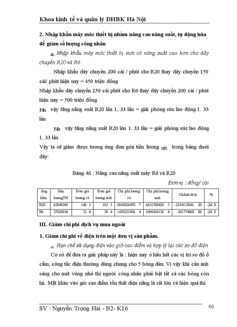 image for page Phân tích tình hình thực hiện kế hoạch giá thành và đề xuất biện pháp hạ giá thành sản phẩm ở công ty cổ phần pin Hà nội