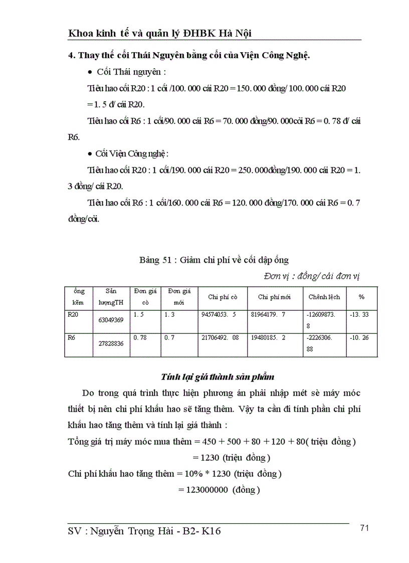 image for page Phân tích tình hình thực hiện kế hoạch giá thành và đề xuất biện pháp hạ giá thành sản phẩm ở công ty cổ phần pin Hà nội
