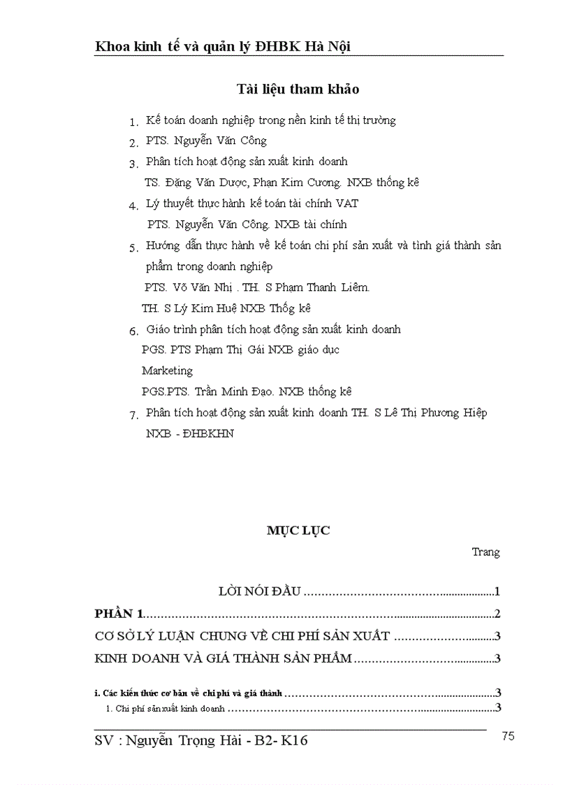 image for page Phân tích tình hình thực hiện kế hoạch giá thành và đề xuất biện pháp hạ giá thành sản phẩm ở công ty cổ phần pin Hà nội