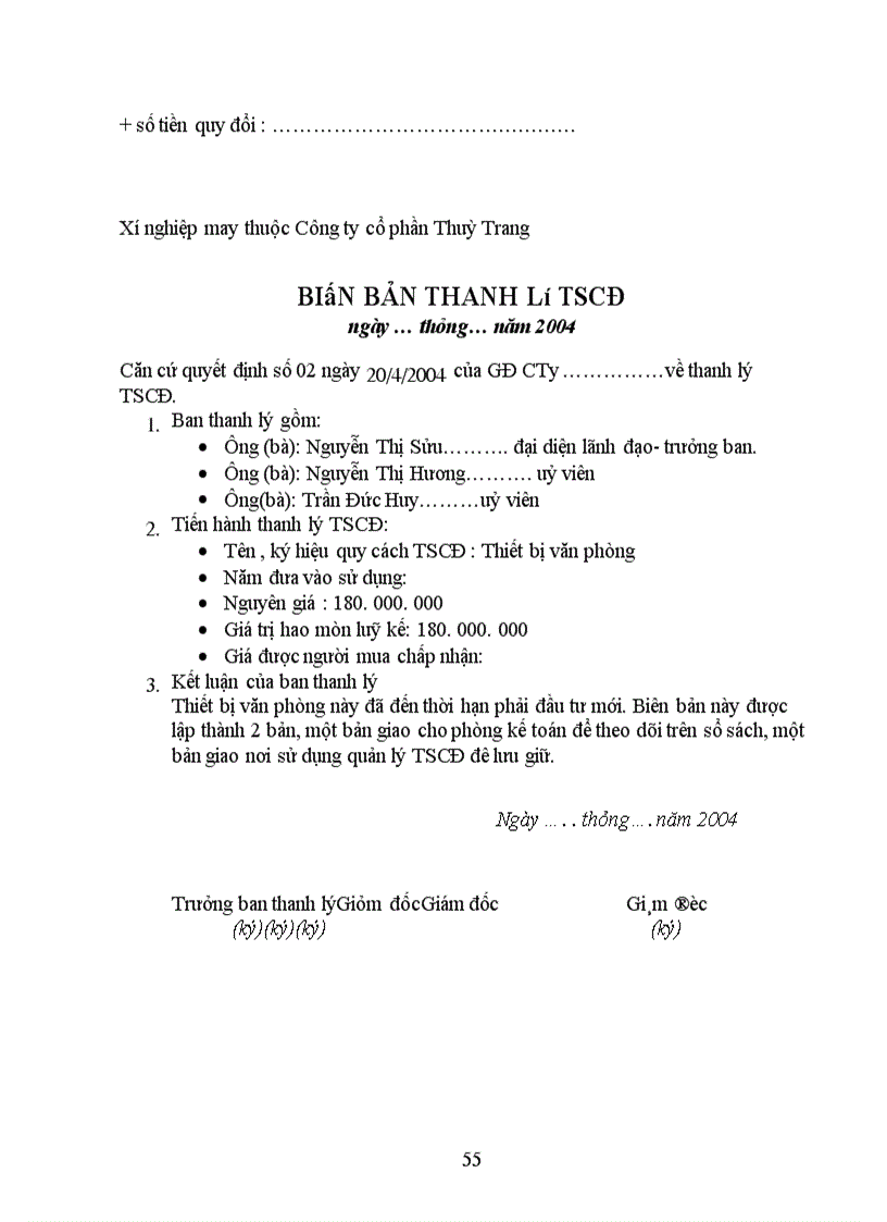 image for page Thực trạng công tác hạch toán kế toán tổng hợp tại Xí nghiệp may thuộc Công ty cổ phần Thuỳ Trang