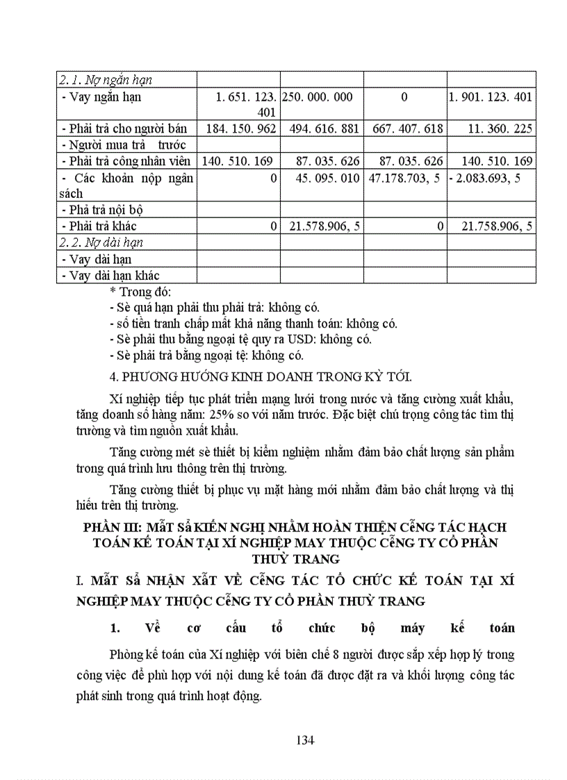image for page Thực trạng công tác hạch toán kế toán tổng hợp tại Xí nghiệp may thuộc Công ty cổ phần Thuỳ Trang