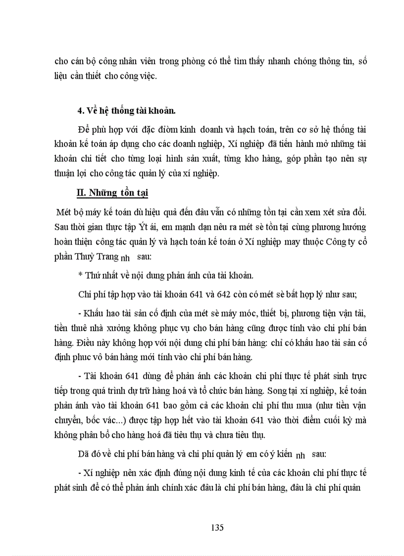 image for page Thực trạng công tác hạch toán kế toán tổng hợp tại Xí nghiệp may thuộc Công ty cổ phần Thuỳ Trang
