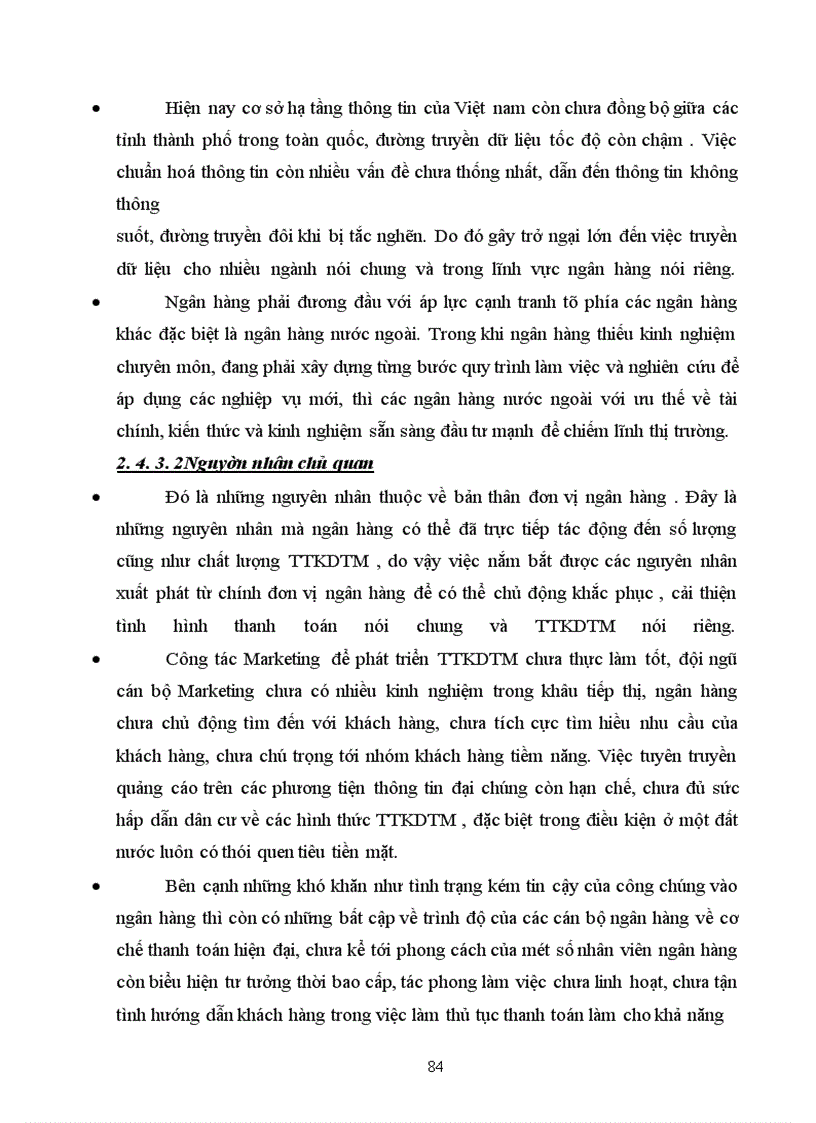 image for page Một số ý kiến nhằm mở rộng và phát triển TTKDTM tại NHCT Đống Đa