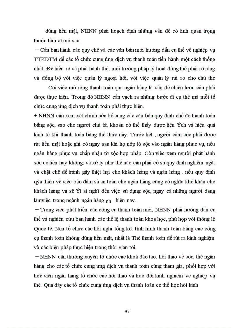 image for page Một số ý kiến nhằm mở rộng và phát triển TTKDTM tại NHCT Đống Đa