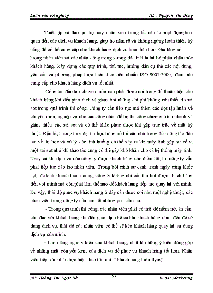 image for page Giải pháp nâng cao chất lượng dịch vụ khách hàng tại công ty TNHH Thương mại dịch vụ quảng cáo Sao Biển