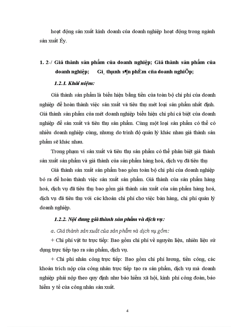 image for page Những phương hướng và biện pháp quản lý chi phí sản xuất và giá thành sản phẩm xây lắp ở Công ty cơ khí, xây dựng và lắp máy điện nước