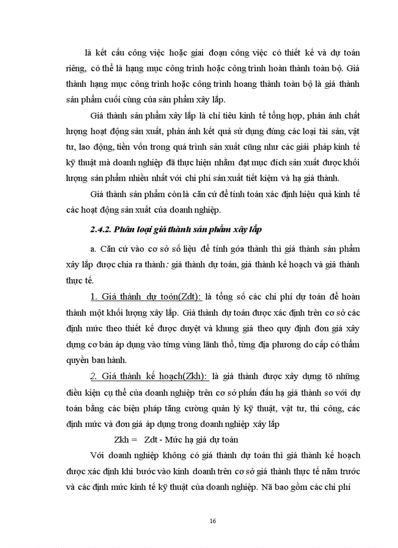 image for page Những phương hướng và biện pháp quản lý chi phí sản xuất và giá thành sản phẩm xây lắp ở Công ty cơ khí, xây dựng và lắp máy điện nước