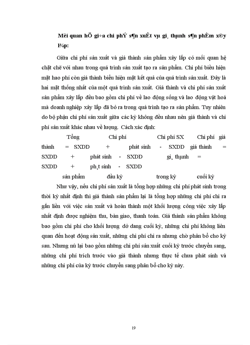 image for page Những phương hướng và biện pháp quản lý chi phí sản xuất và giá thành sản phẩm xây lắp ở Công ty cơ khí, xây dựng và lắp máy điện nước