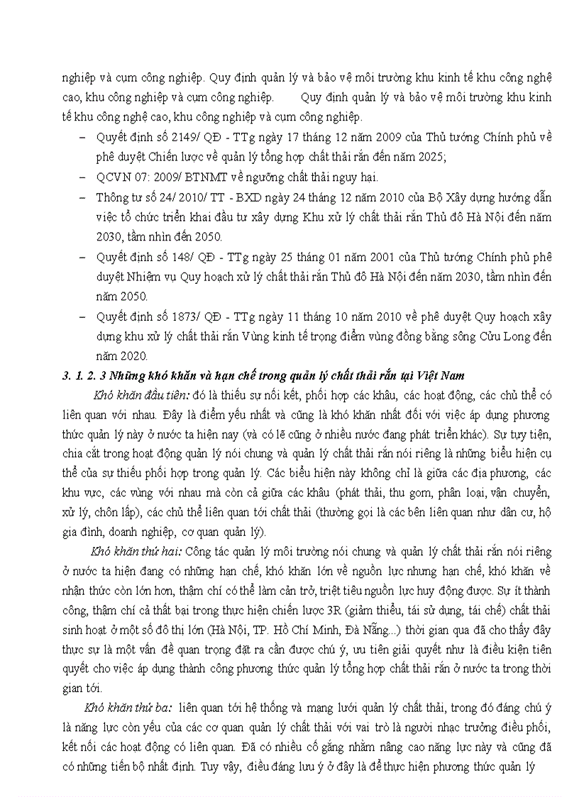 image for page Quản lý chất thải rắn đô thị và đánh giá hiệu quả dự án quản lý chất thải rắn đô thị. Tổng quan kinh nghiệm quốc tế và thực tiễn áp dụng ở Việt Nam