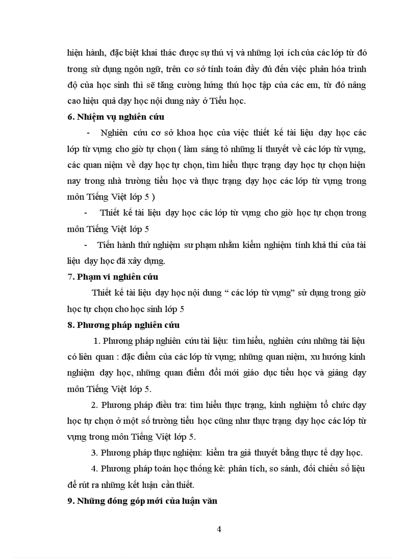 image for page Thiết kế tài liệu dạy học các lớp từ vựng cho giờ học tự chọn môn Tiếng Việt lớp 5