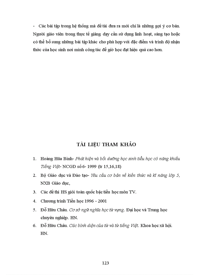 image for page Thiết kế tài liệu dạy học các lớp từ vựng cho giờ học tự chọn môn Tiếng Việt lớp 5