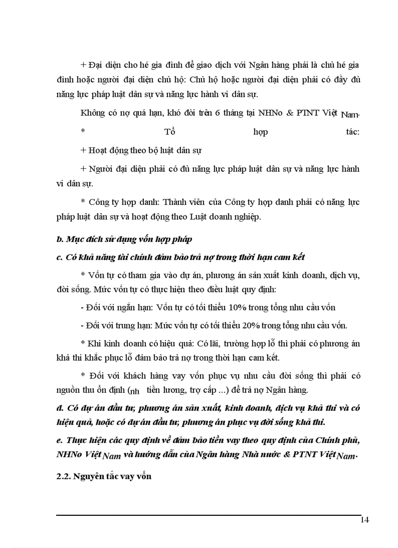 image for page Báo cáo thực tập tại NHNo&PTNT huyện Thường Tín