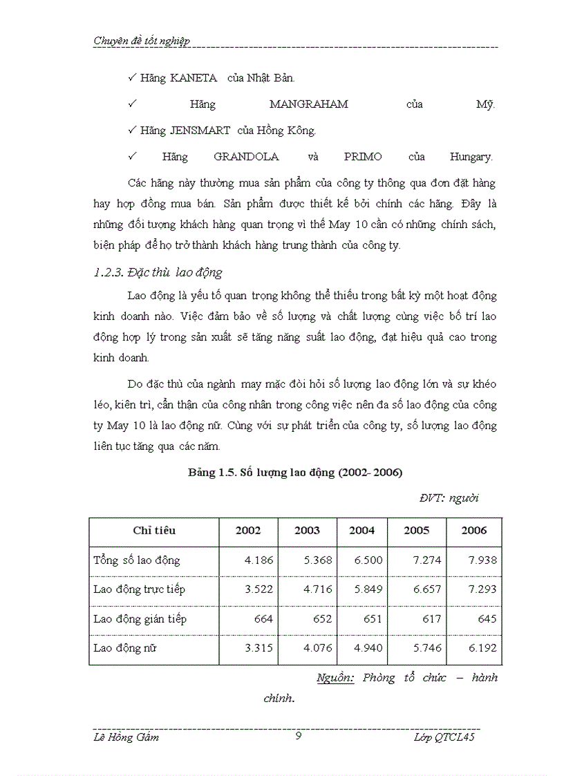 image for page Giải pháp tích hợp các HTQL: chất lượng, môi trường và trách nhiệm xã hội theo tiêu chuẩn ISO 9000, ISO 14000 và SA 8000 tại công ty CP May 10
