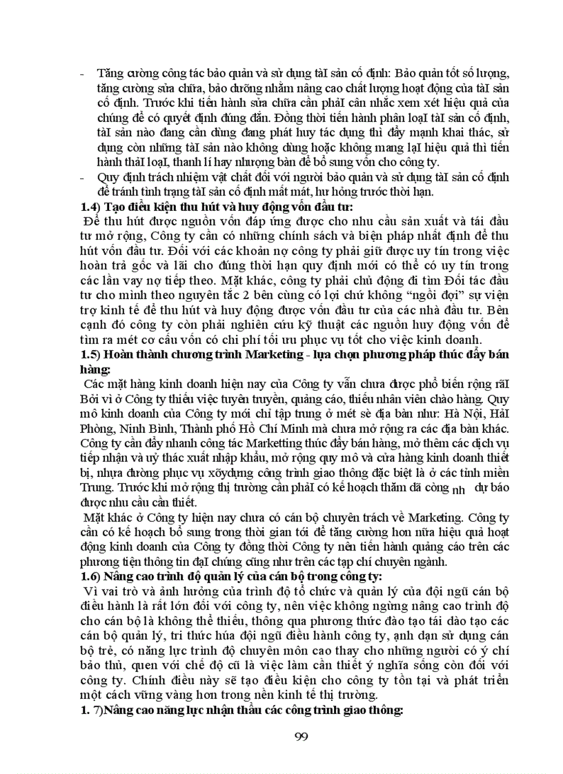 image for page Một số biện pháp huy động và sử dụng vốn ở công ty Vật tư vận tải và xây dựng công trình Giao thông